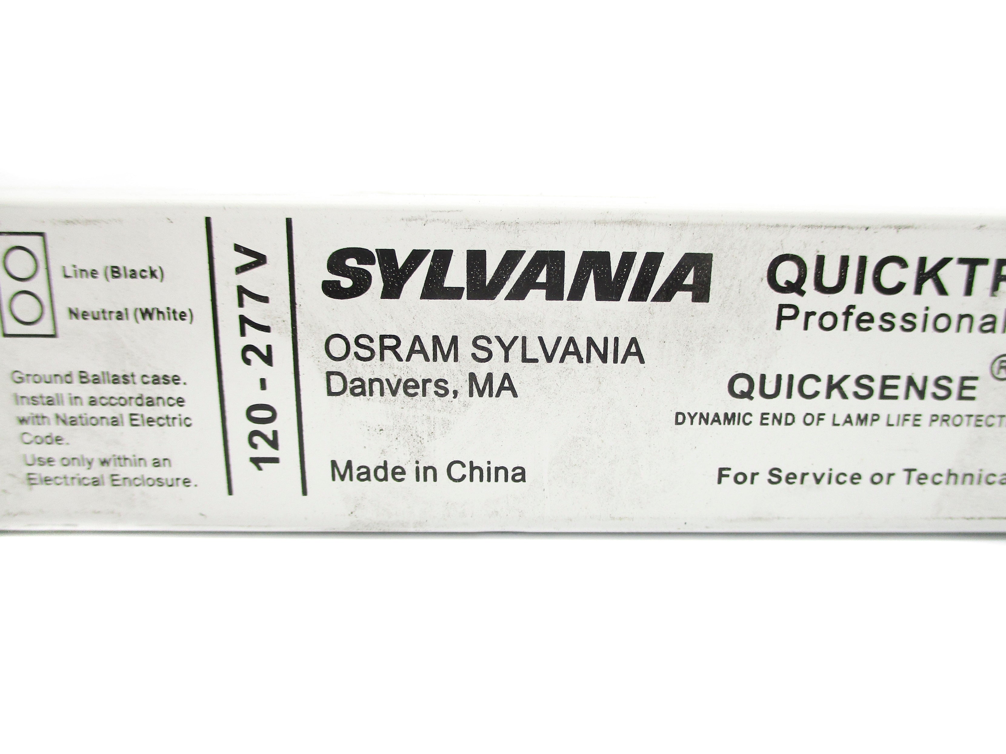 SYLVANIA QTP1X28T5/UNVPSN UNMP