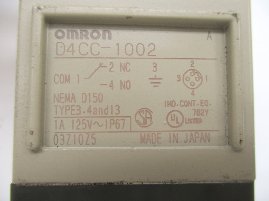 OMRON D4CC-1002 UNMP