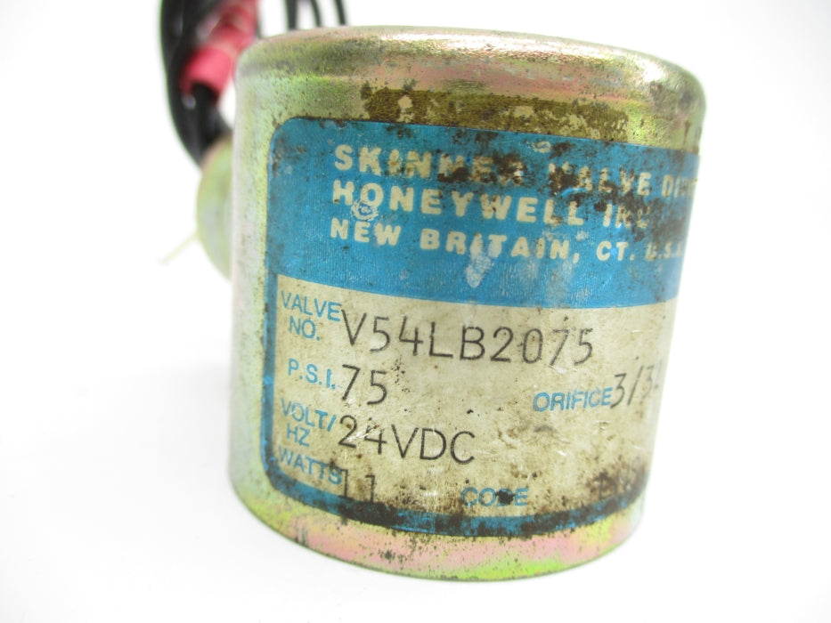 HONEYWELL V54LB2075 24VDC 75PSI UNMP