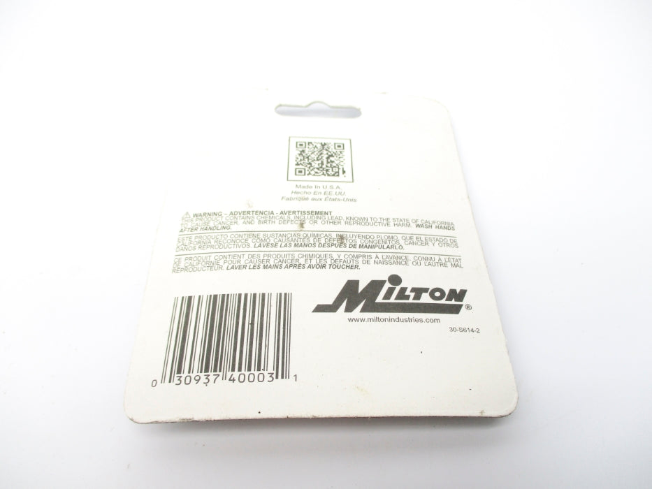 MILTON S-614-2 (PKG OF 2) NSMP