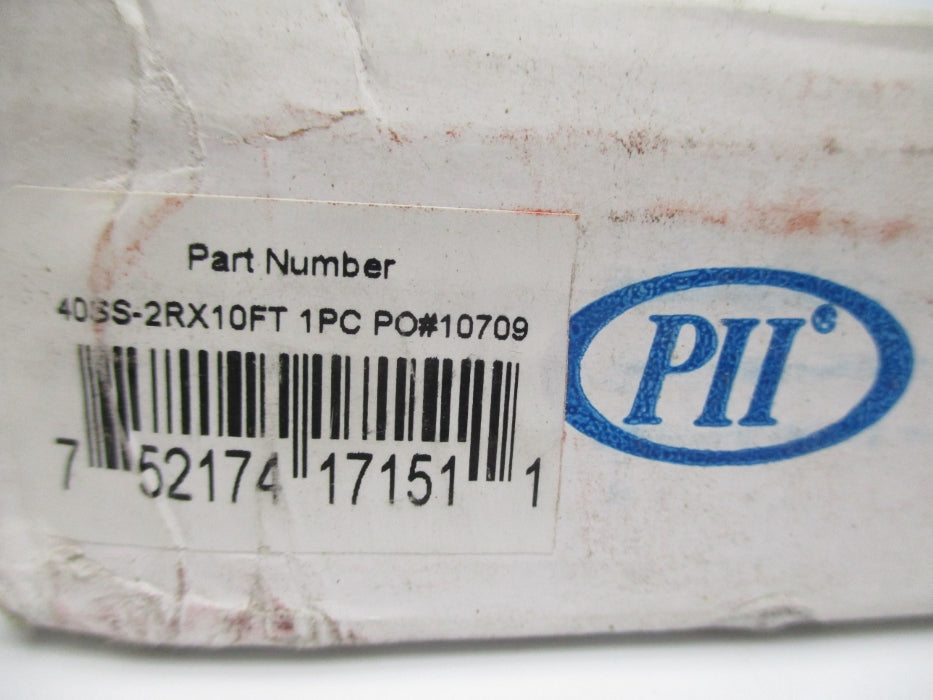 PII PRODUCTS 40SS-2RX10FT NSFS