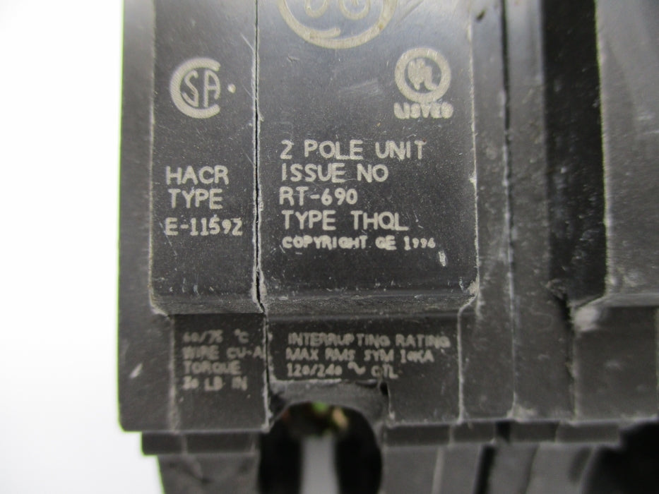 GENERAL ELECTRIC THQL2130 30A 120/240V NSNP