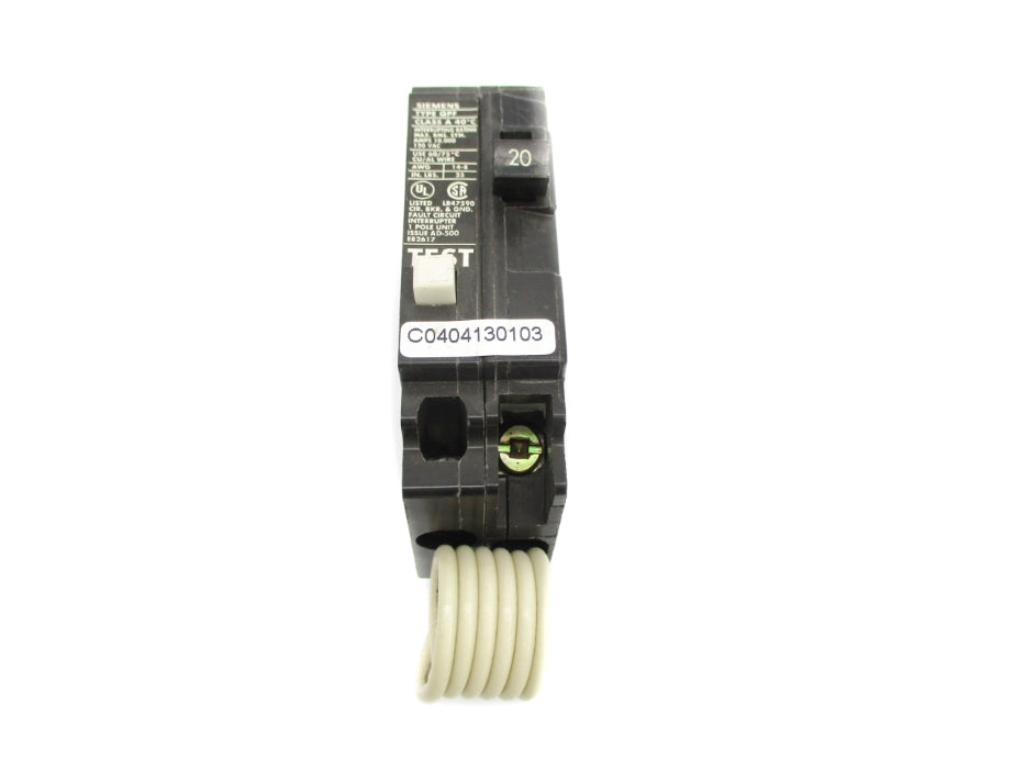 SIEMENS QPF120 20A 120VAC NSNP