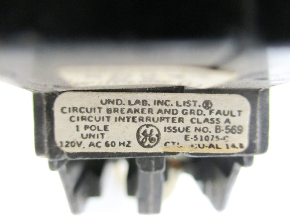 GENERAL ELECTRIC CTL115 15A 120VAC (AS PICTURED) UNMP