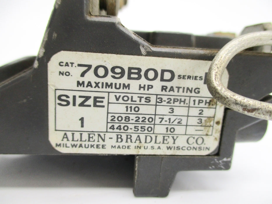 INDUSTRIAL SPARE PART 709BOD SER. K UNMP