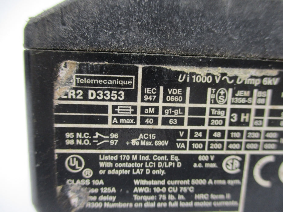 TELEMECANIQUE LR2D3353 23-32A UNMP