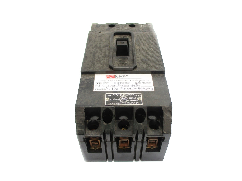 I.T.E ET3100 100A 600VAC UNMP