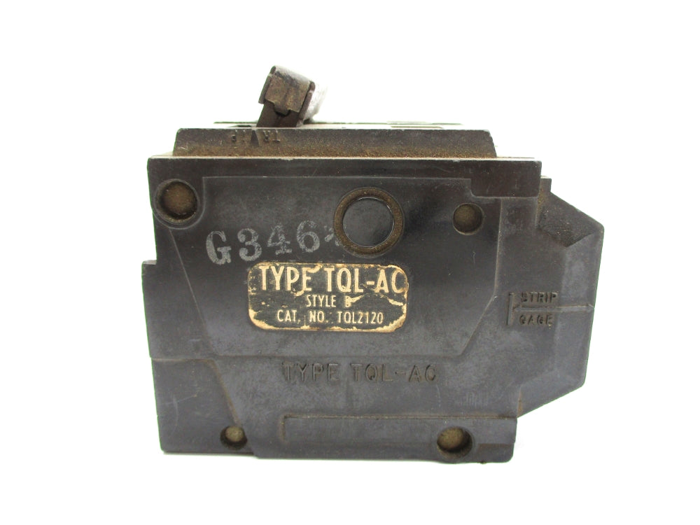 GENERAL ELECTRIC TQL2120 20A 120/240VAC UNMP