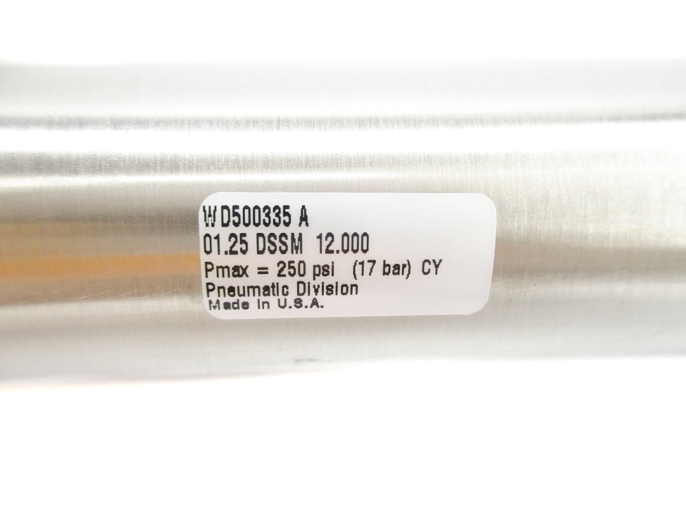 ATLAS CYLINDERS 01.25DSSM12.000 250PSI NSNP