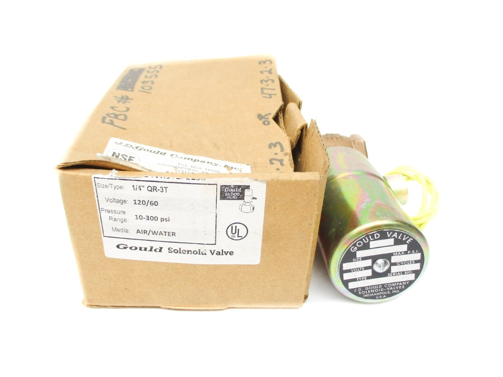 GOULD QR-3T 120V 10-300PSI NSMP