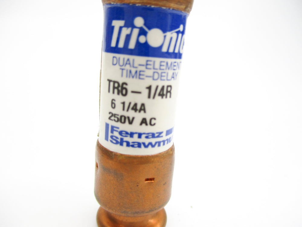 TRIONIC TR6-1/4R 6-1/4A 250VAC UNMP