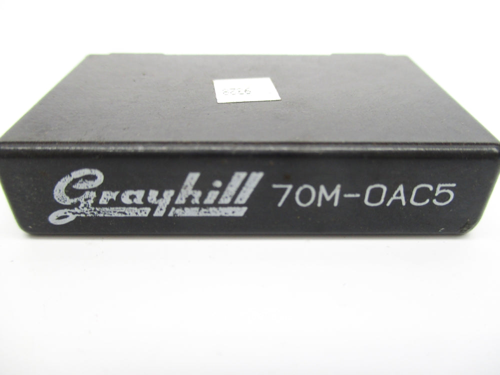 GRAYHILL 70M-OAC5 3A 140VAC UNMP