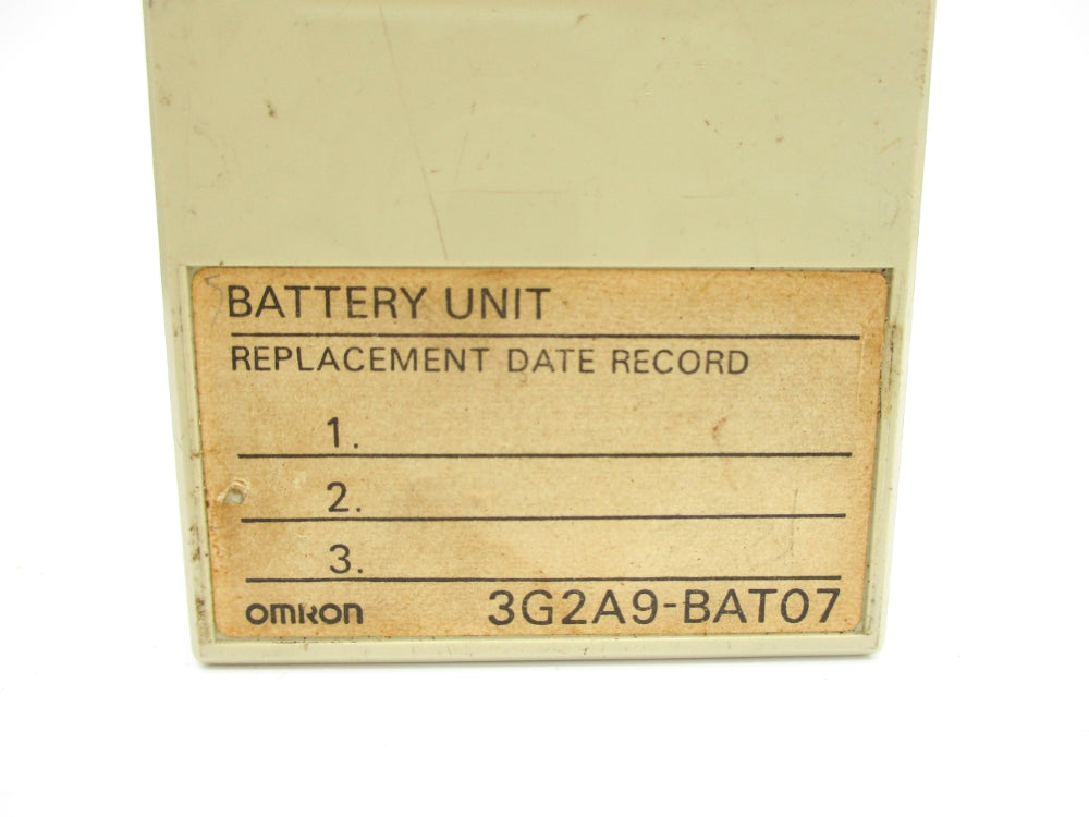 OMRON 3G2A9-BAT07 UNMP