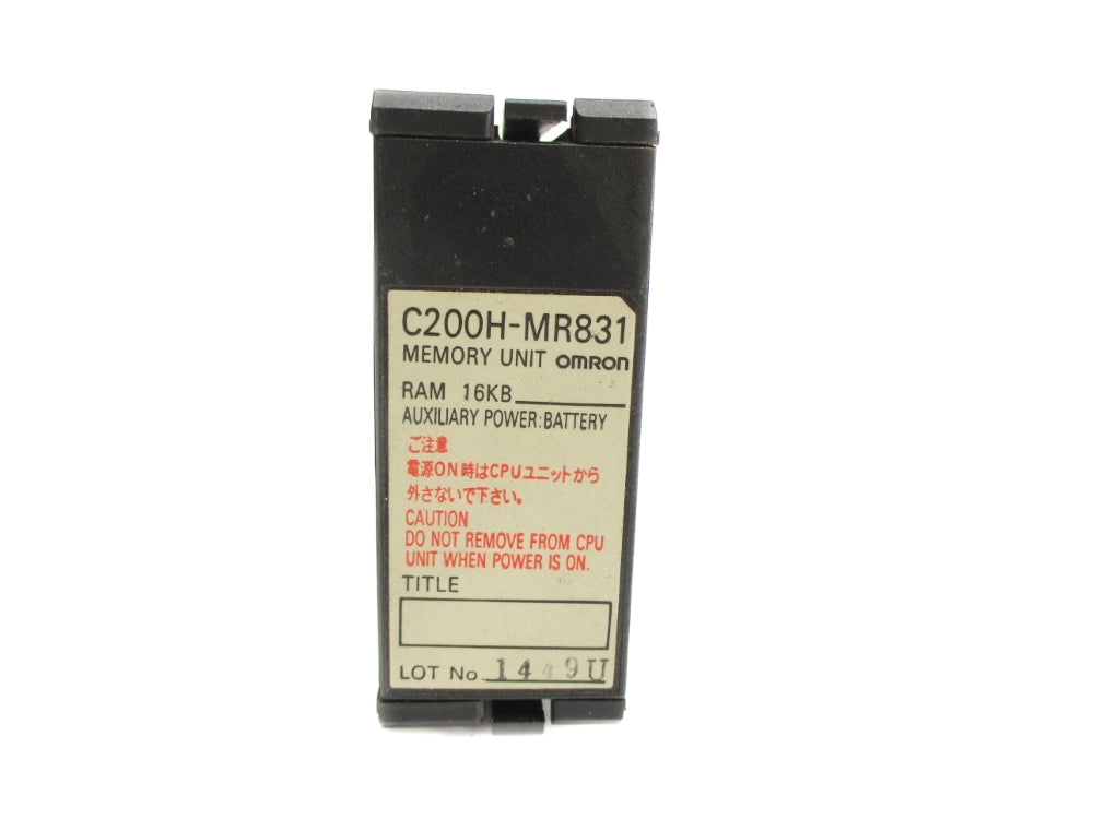 OMRON C200H-MR831 UNMP