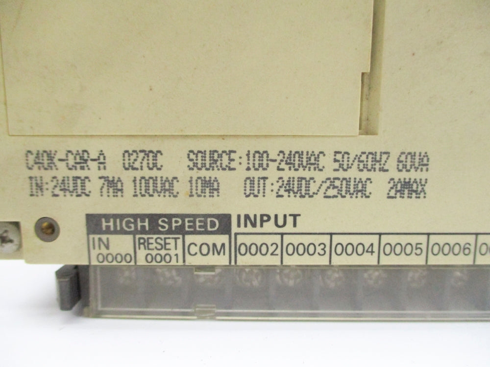 OMRON C40K-CAR-A 24VDC UNMP