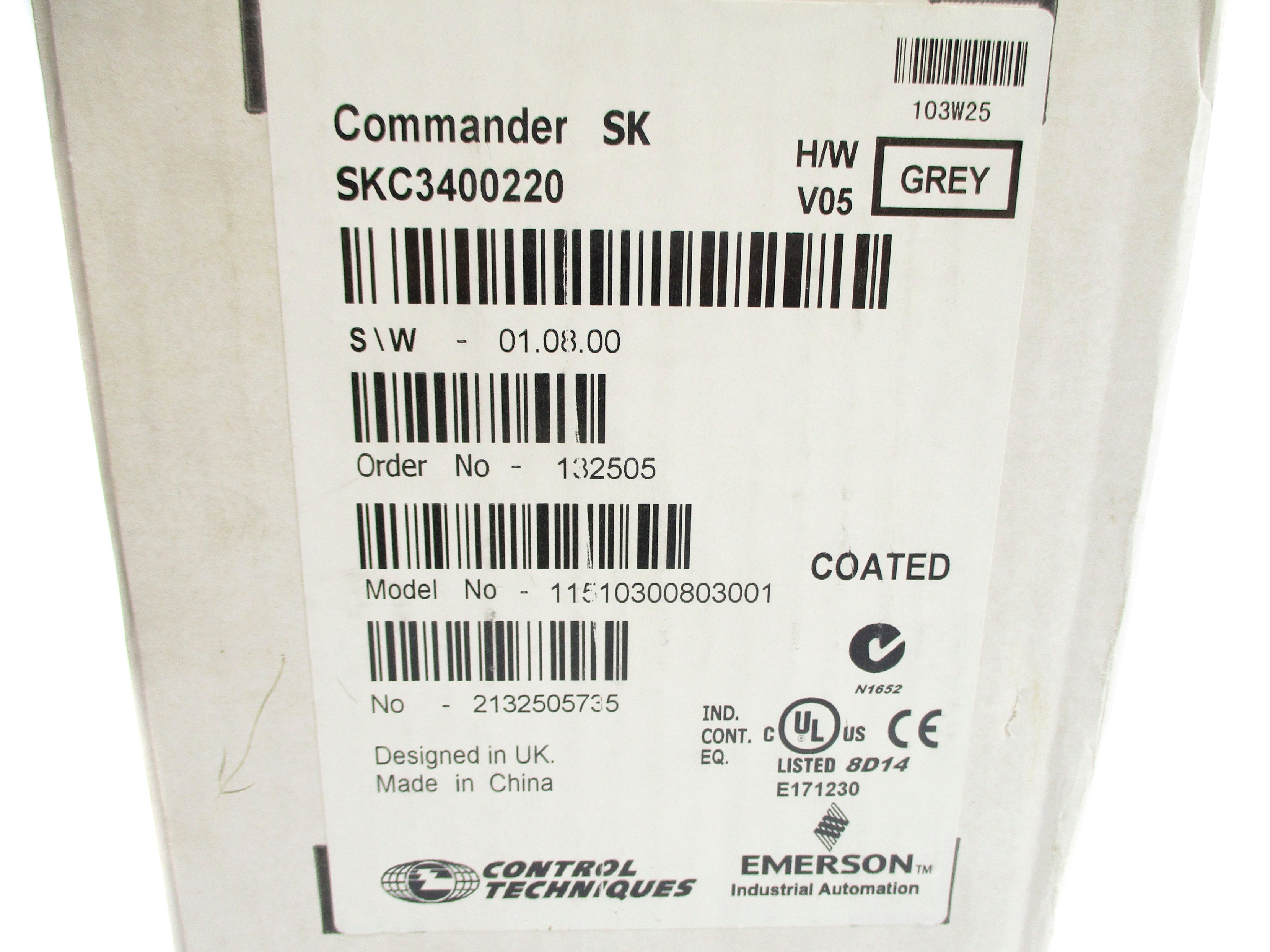 CONTROL TECHNIQUES SKC3400220 NSMP