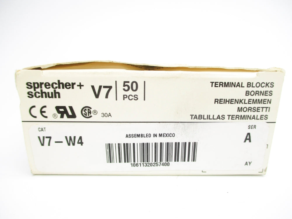 SPRECHER+SCHUH V7-W4 SER. A (PKG OF 50) NSMP
