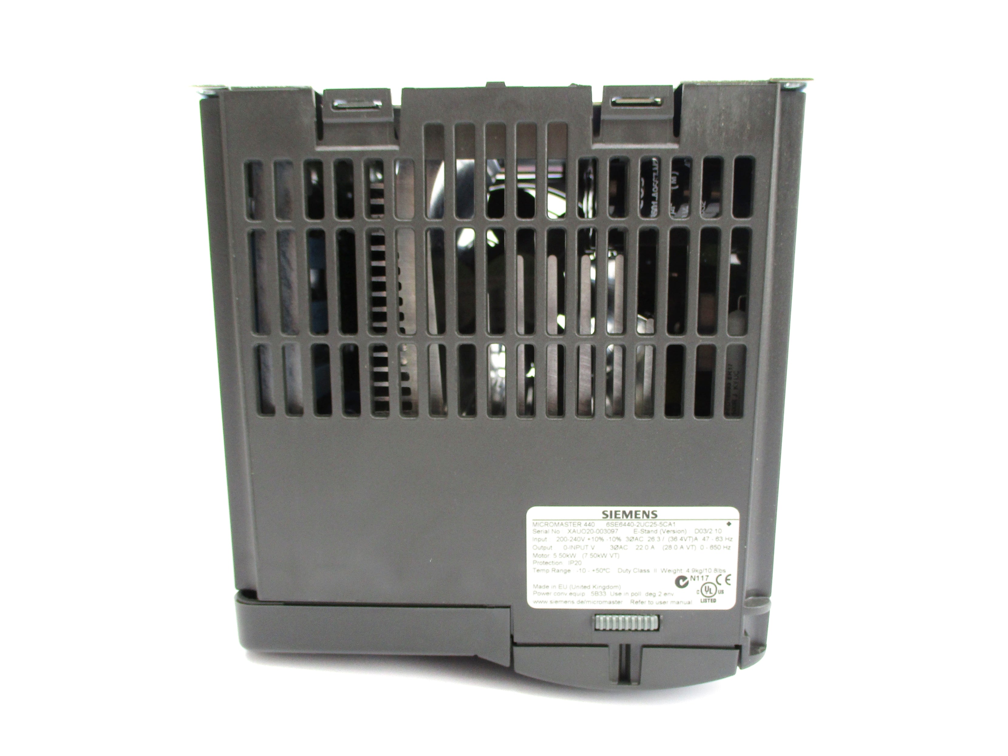 SIEMENS 6SE6440-2UC25-5CA1 NSMP