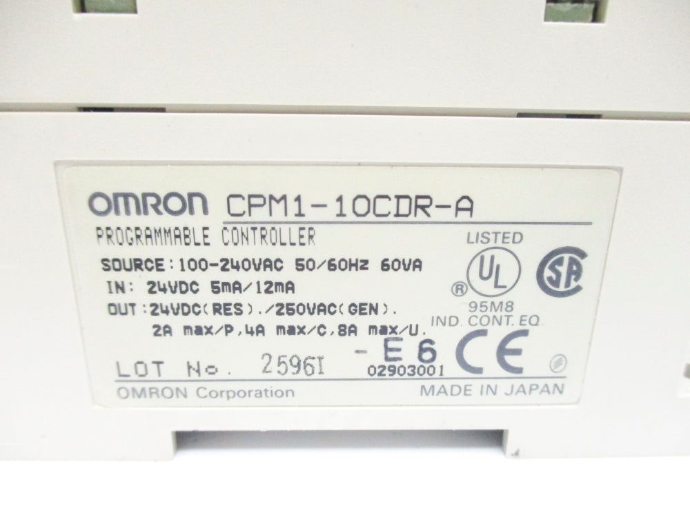 OMRON CPM1-10CDR-A NSNP