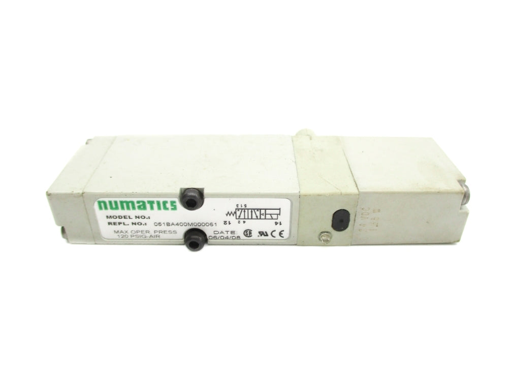 NUMATICS 051BA400M000061 120PSI UNMP