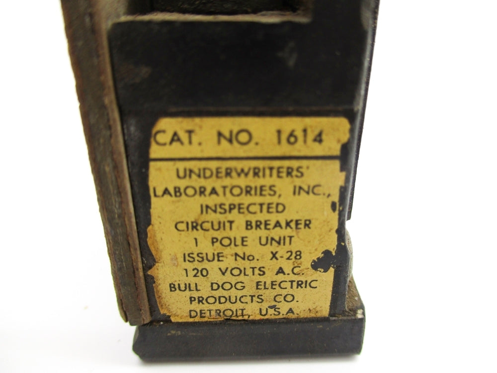 BULLDOG ELECTRIC 1614 35A 120VAC UNMP