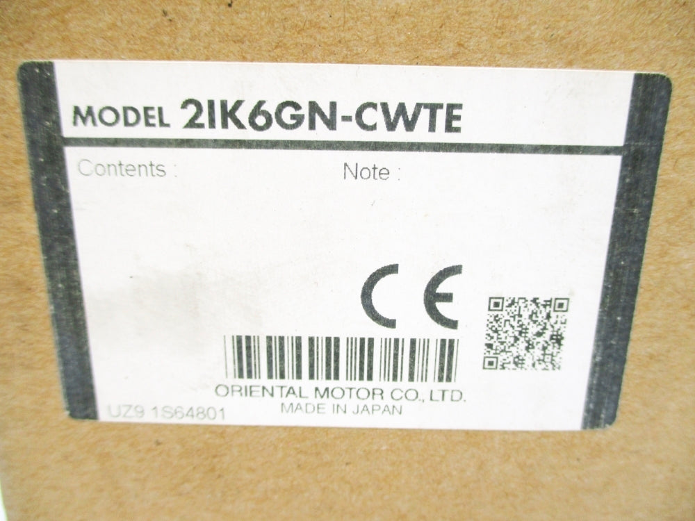 ORIENTAL MOTOR 2IK6GN-CWTE NSMP