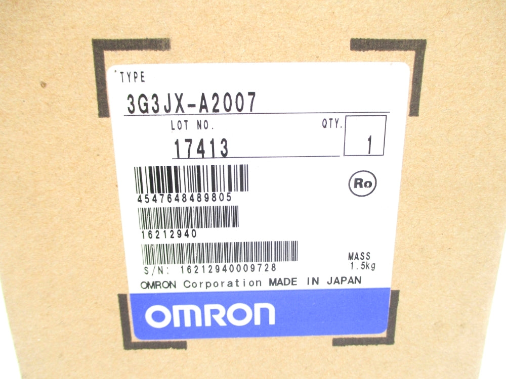 OMRON 3G3JX-A2007 NSMP