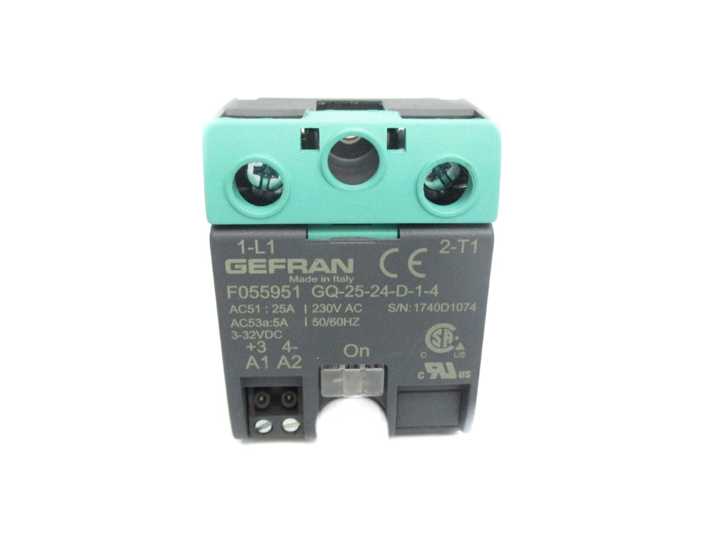 GEFRAN F055951 GQ-25-24-D-1-4 25A 230VAC NSNP