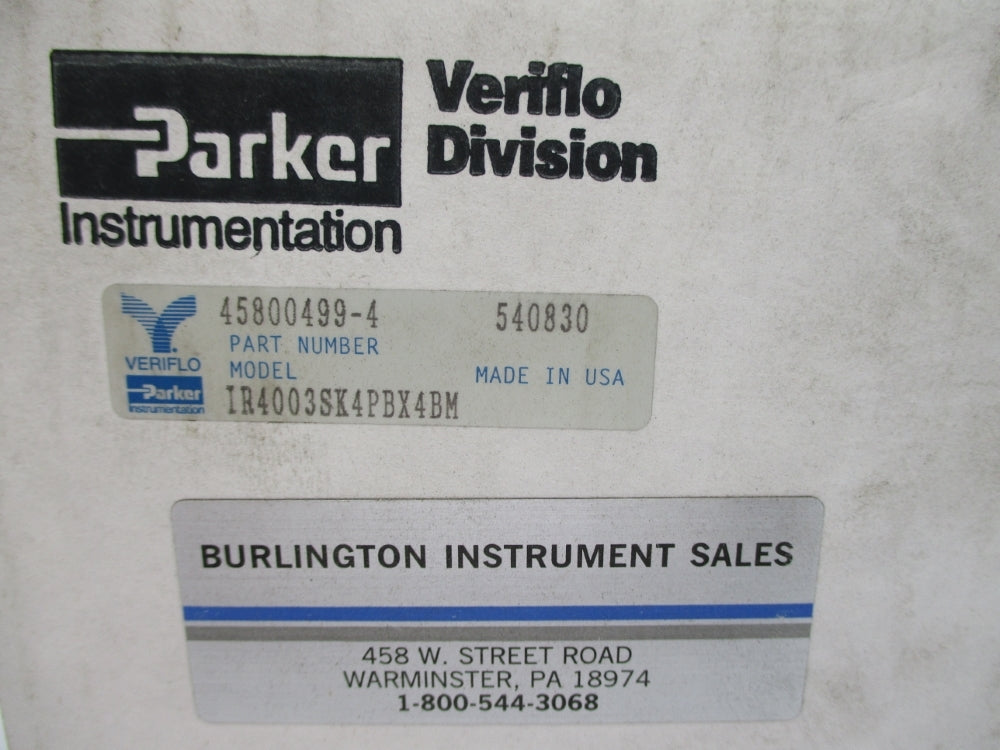 PARKER 45800499-4 IR4003SK4PBX4BM 4000PSIG NSMP