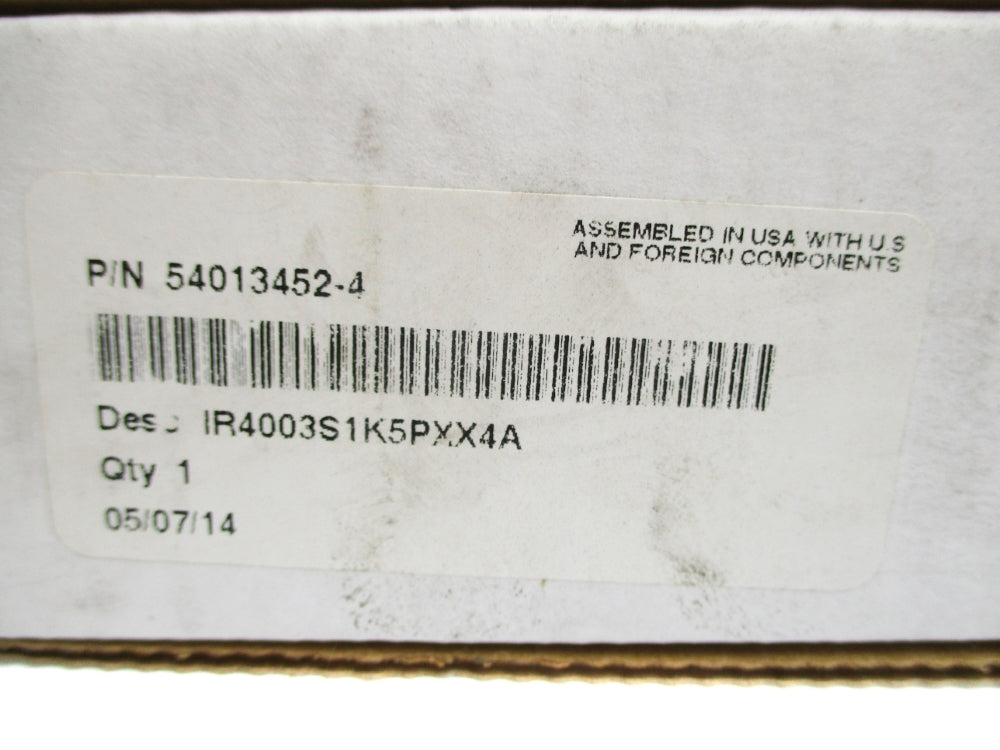 PARKER 54013452-4 IR4003S1K5PXX4A 4000PSIG NSMP