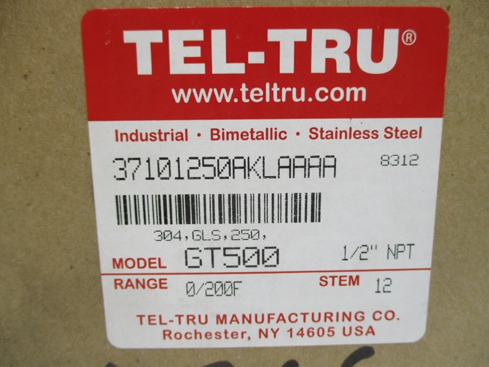 TEL-TRU GT500 0/200F STEM 12 NSMP