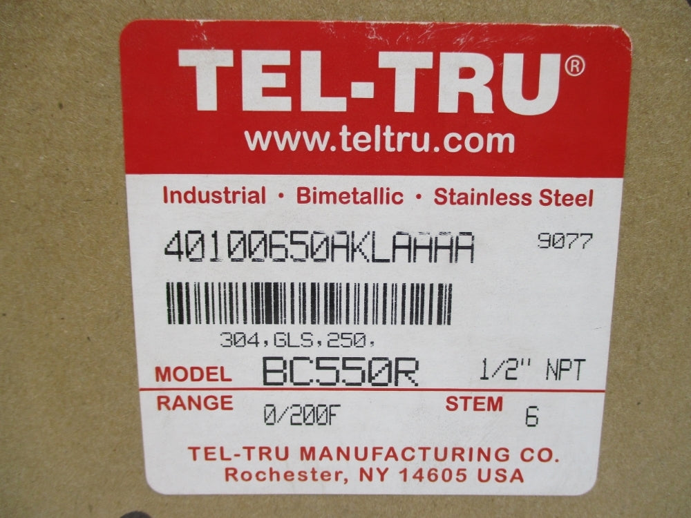 TEL-TRU BC550R 0/200F STEM 6 NSMP