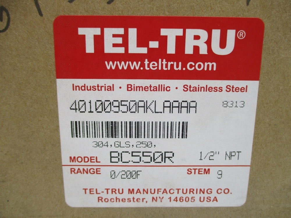 TEL-TRU BC550R 0/200F STEM 9 NSMP