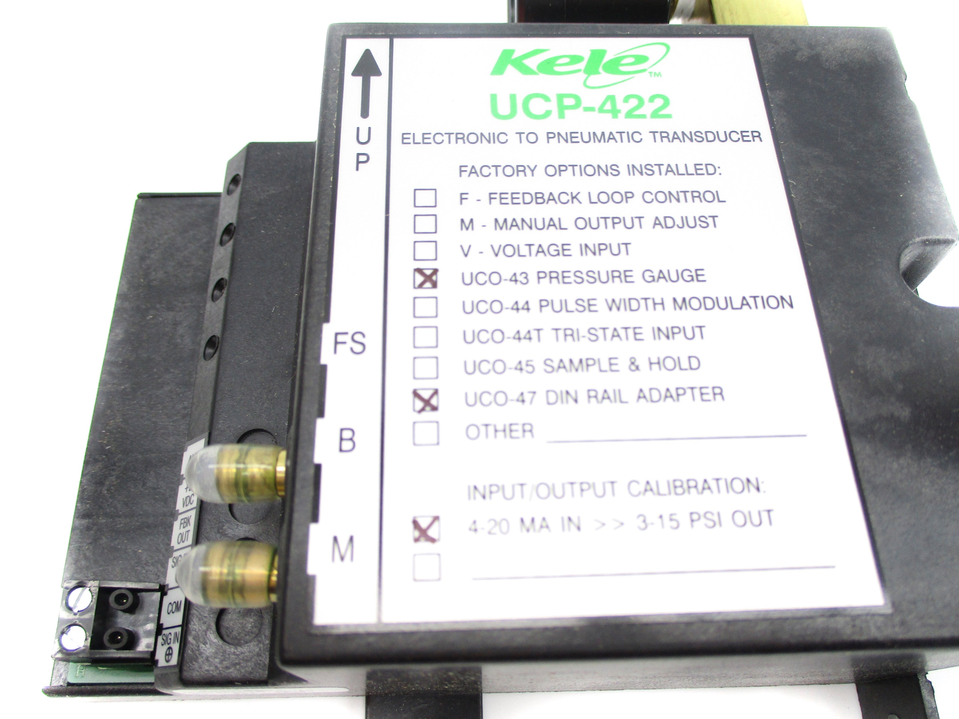 KELE UCP-422-43-47 3-15PSI NSMP