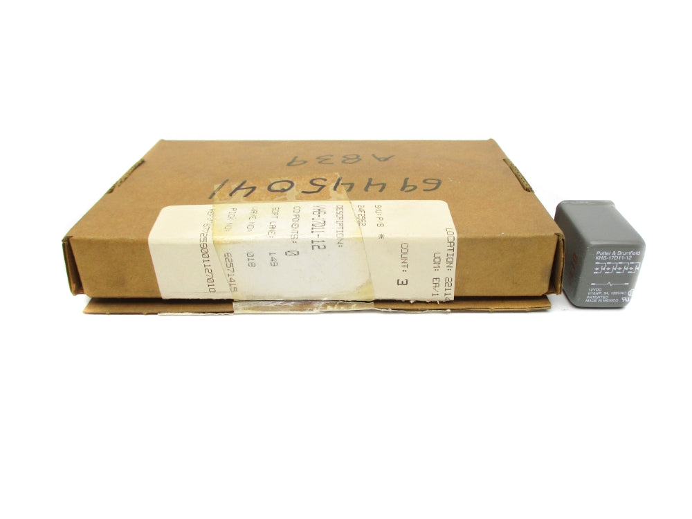 POTTER&BRUMFIELD KHS-17D11-12 3A 120VAC (PKG OF 3) NSMP