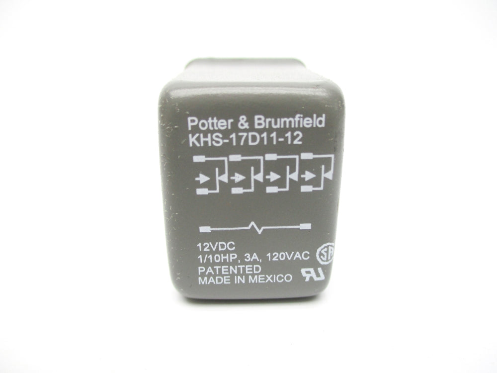 POTTER&BRUMFIELD KHS-17D11-12 3A 120VAC (PKG OF 3) NSMP