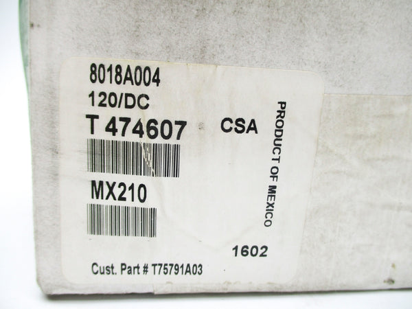 ASCO 8018A004 120VDC NSFS