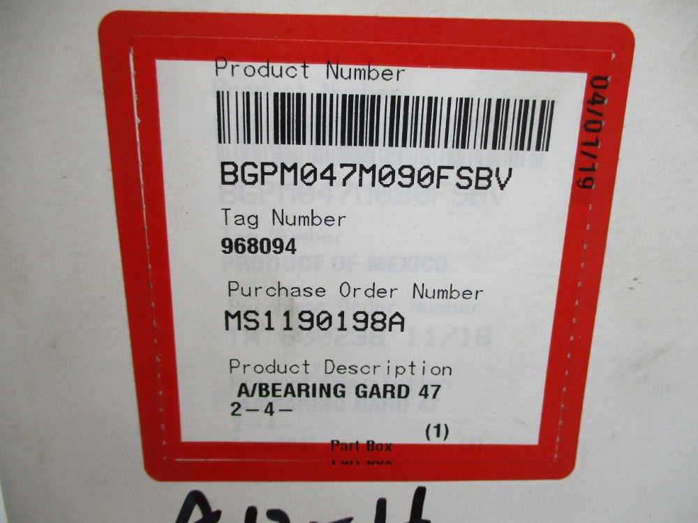 FLOWSERVE BGPM047M090FSBV NSMP