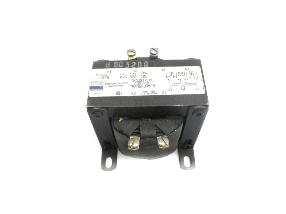 EGS HEVI-DUTY Y075 .075KVA NSNP