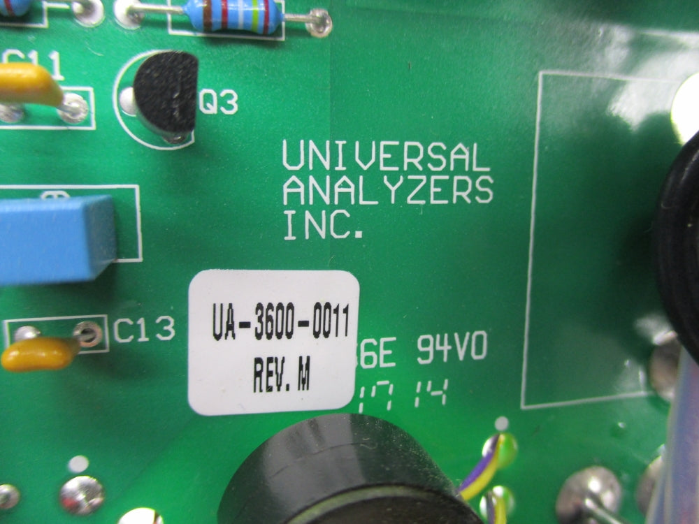 UNIVERSAL ANALYZERS UA-3600-0011 REV. M NSNP