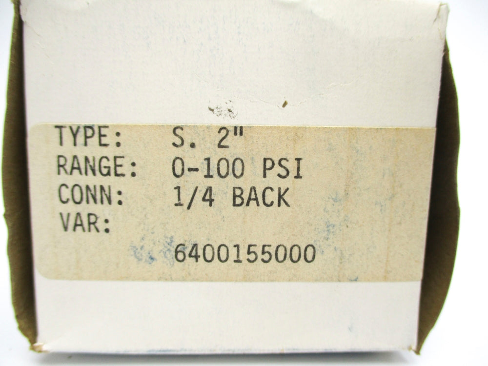 HELICOID 640015000 2579-0 0-100PSI NSMP