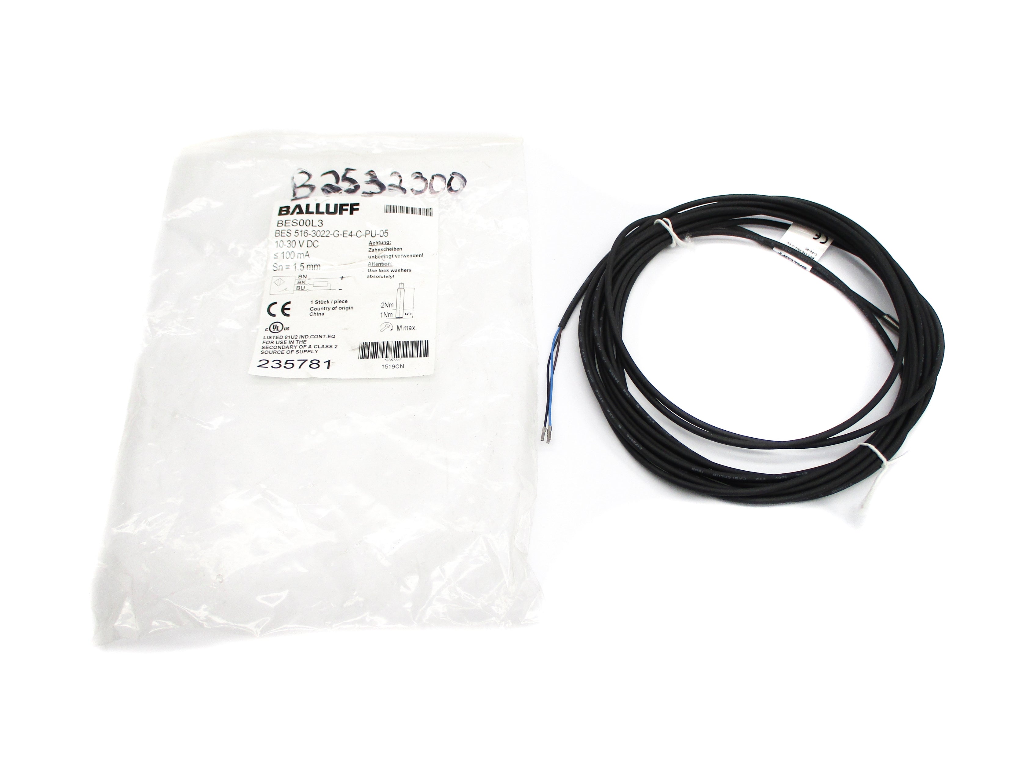 BALLUFF BES516-3022-G-E4-C-PU-05 (AS PICTURED) NSMP