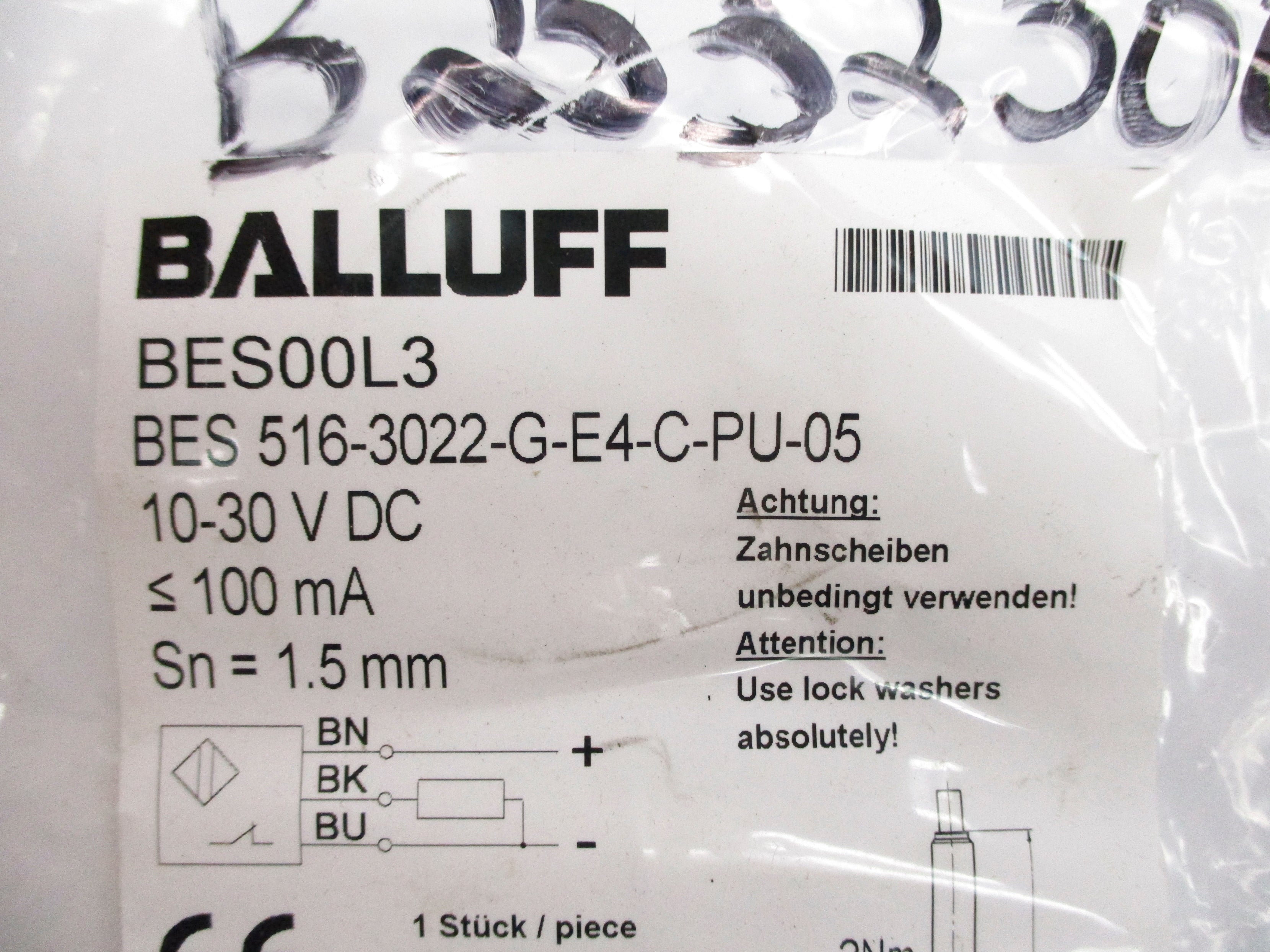 BALLUFF BES516-3022-G-E4-C-PU-05 (AS PICTURED) NSMP
