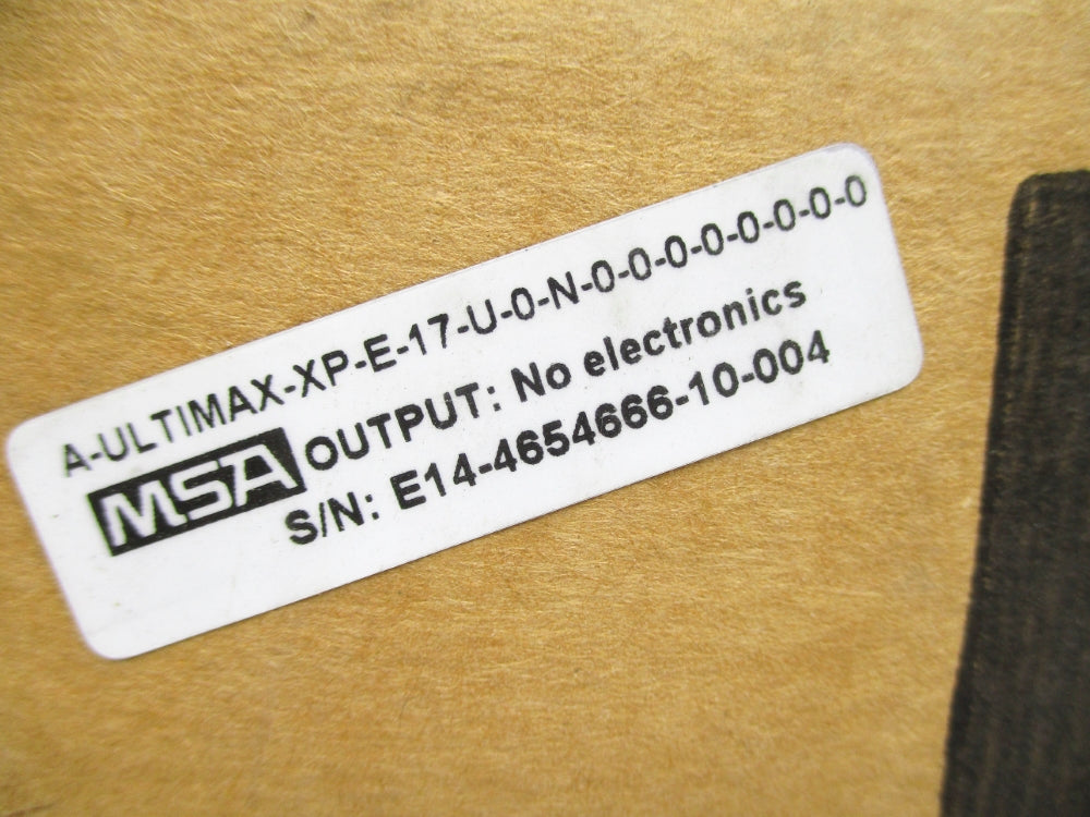 MSA A-ULTIMAX-XP-E-17-U-0-N-0-0-0-0-0-0-0-0 NSMP
