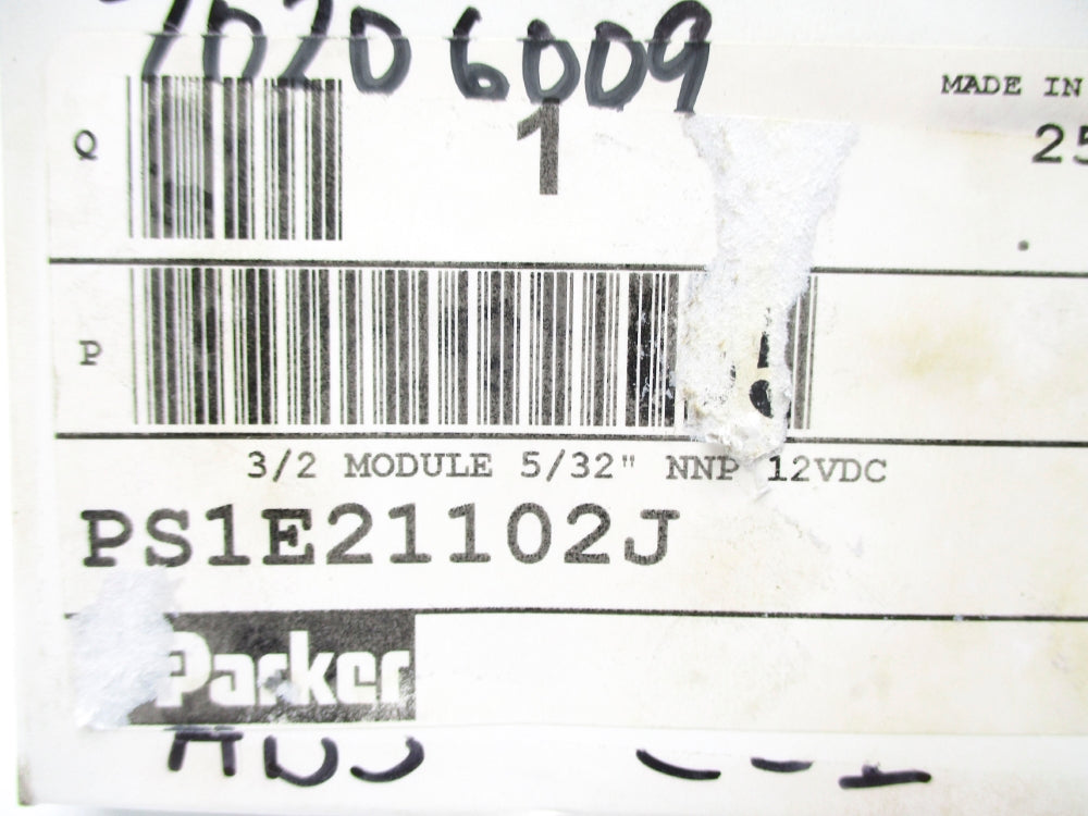 PARKER PS1E21102J 12VDC 145PSI NSMP