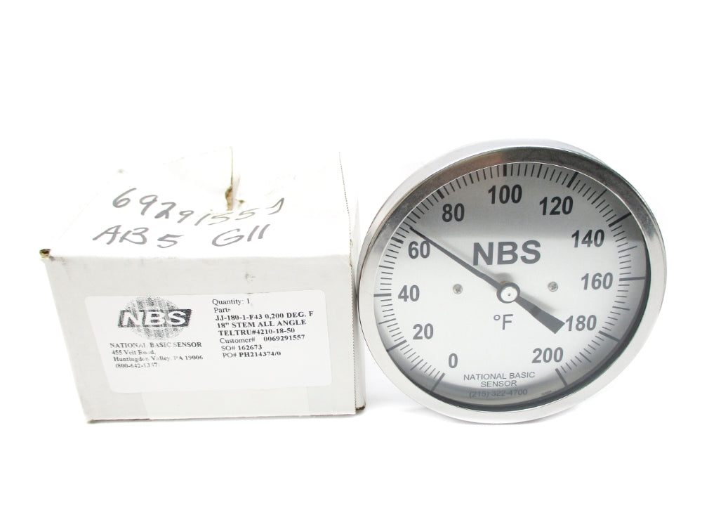 NBS JJ-180-1-F43 0/200F STEM 18 NSMP