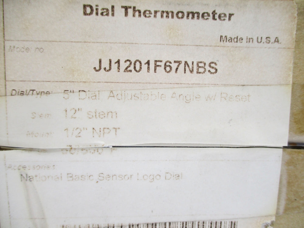 NBS JJ1201F67NBS 50/500F STEM 12 NSMP