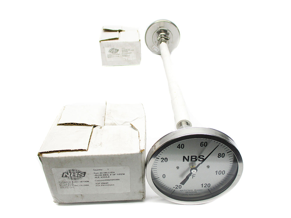NBS JJ-180-1-F31 -20/120F STEM 18 (PKG OF 2) NSMP