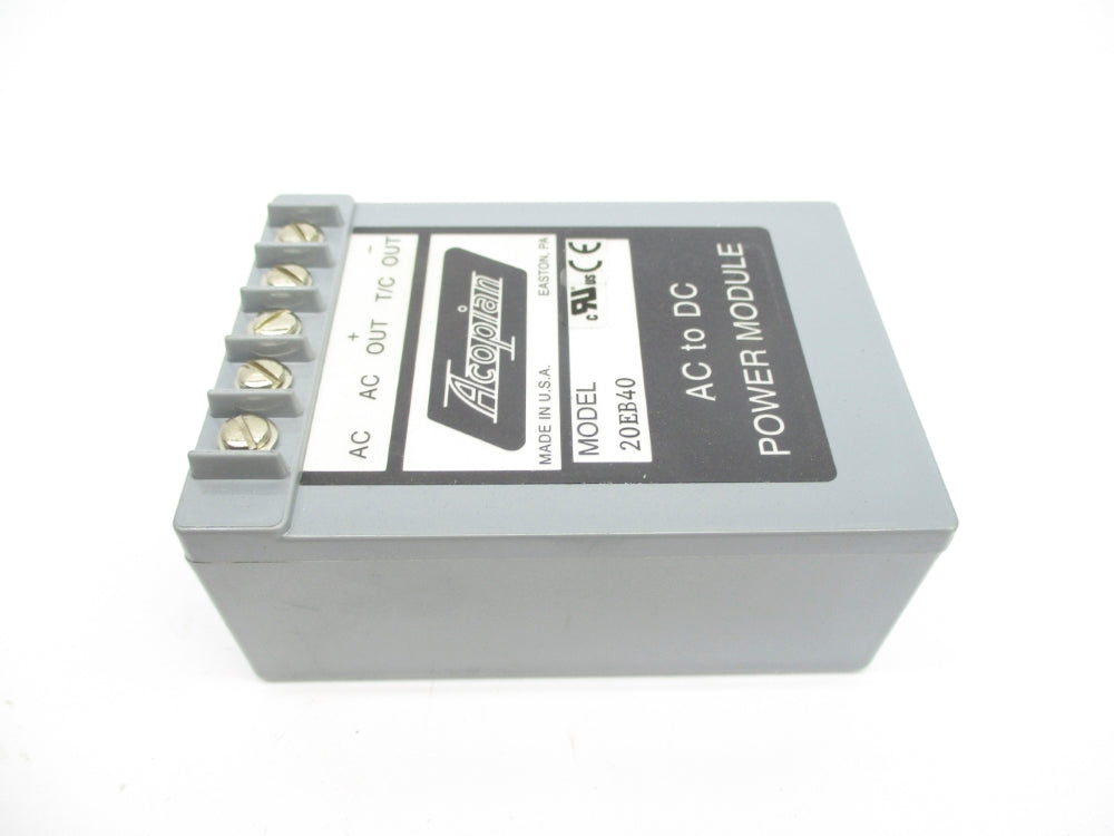 ACOPIAN 20EB40 NSNP