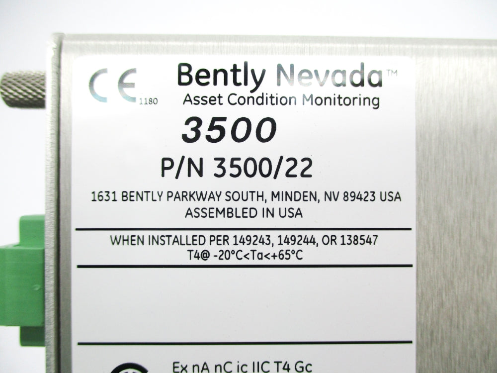 BENTLY NEVADA 3500/22 NSNP